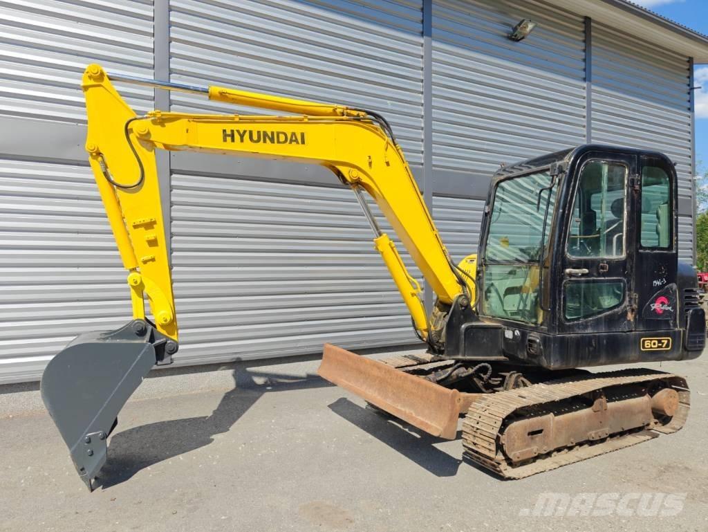 Hyundai R 60-7 Мини-экскаваторы