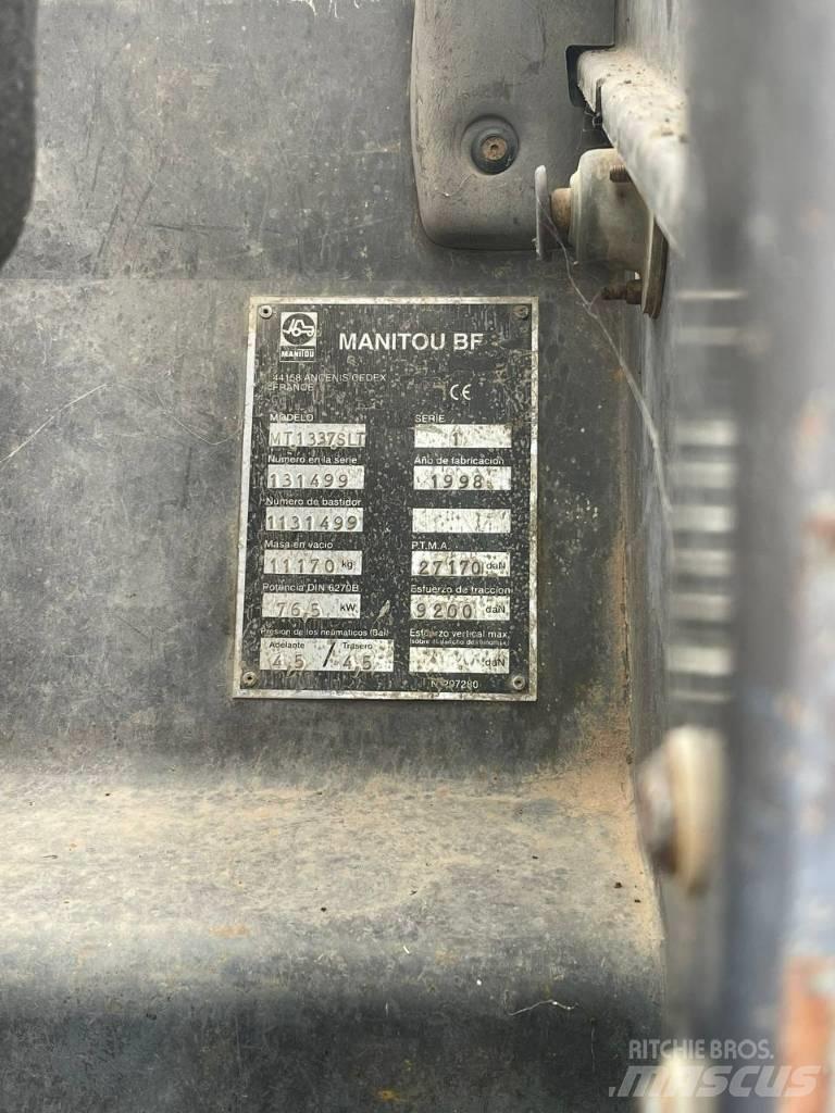 Manitou MT 1337 SL T Телескопические погрузчики