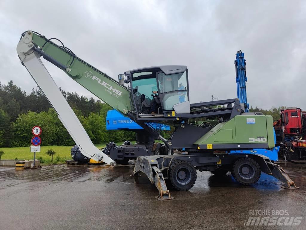 Fuchs MHL 340 Перегружатели металлолома/промышленные погрузчики