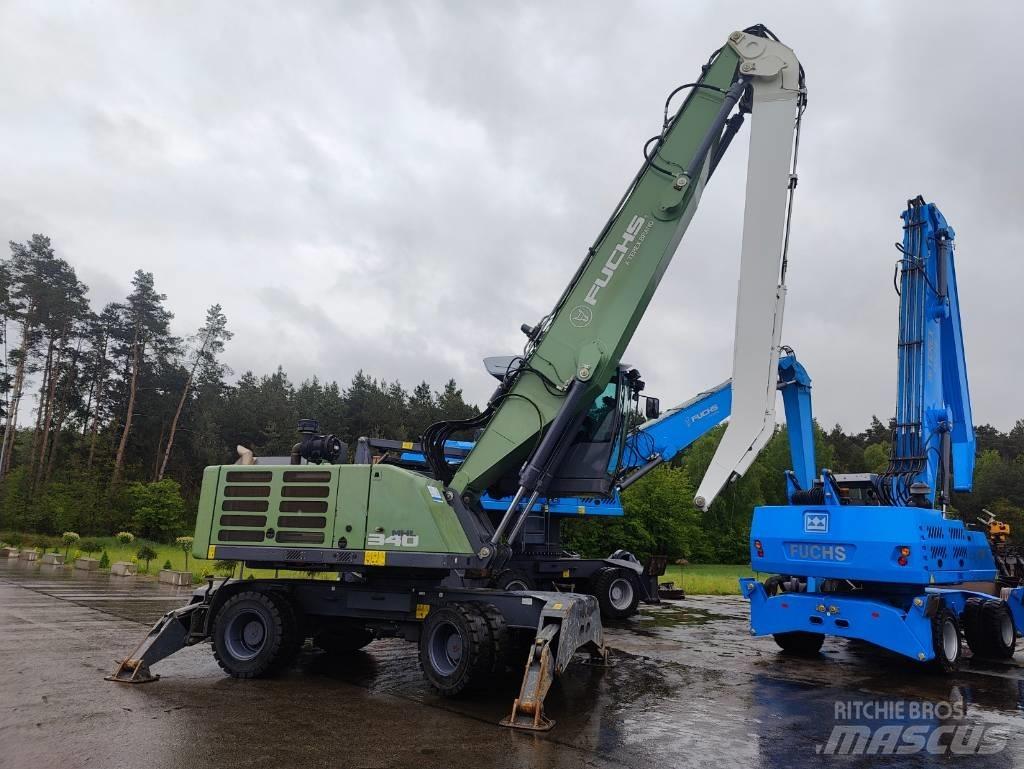 Fuchs MHL 340 Перегружатели металлолома/промышленные погрузчики