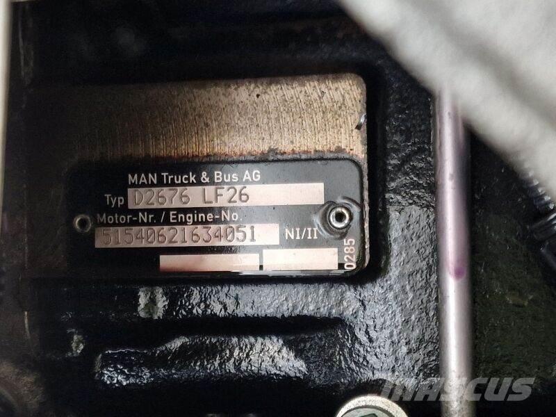 MAN D2676 LF26 Двигатели