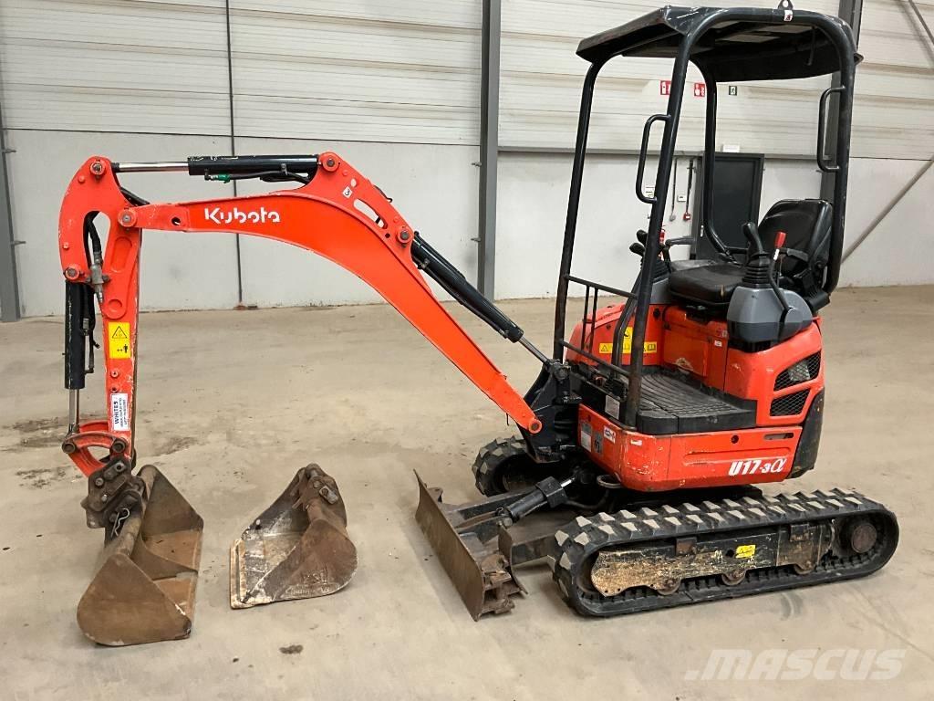 Kubota U 17-3 A Мини-экскаваторы