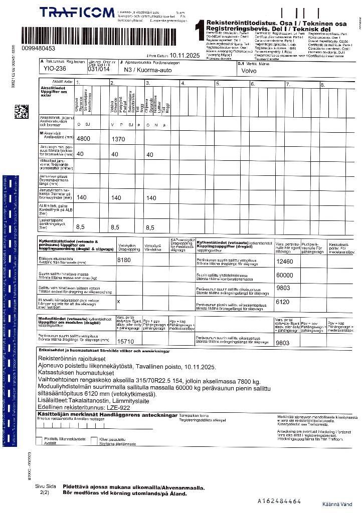 Volvo FH 13 Грузовики-Фургоны