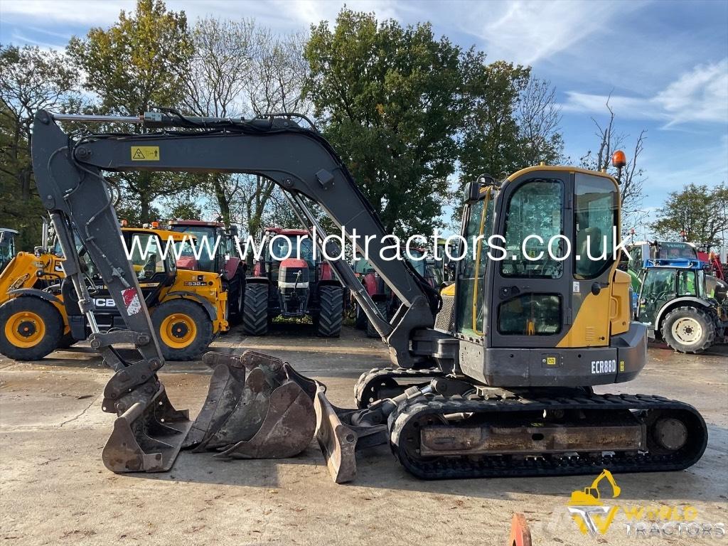Volvo ECR 88 D Малые экскаваторы 7т-12т