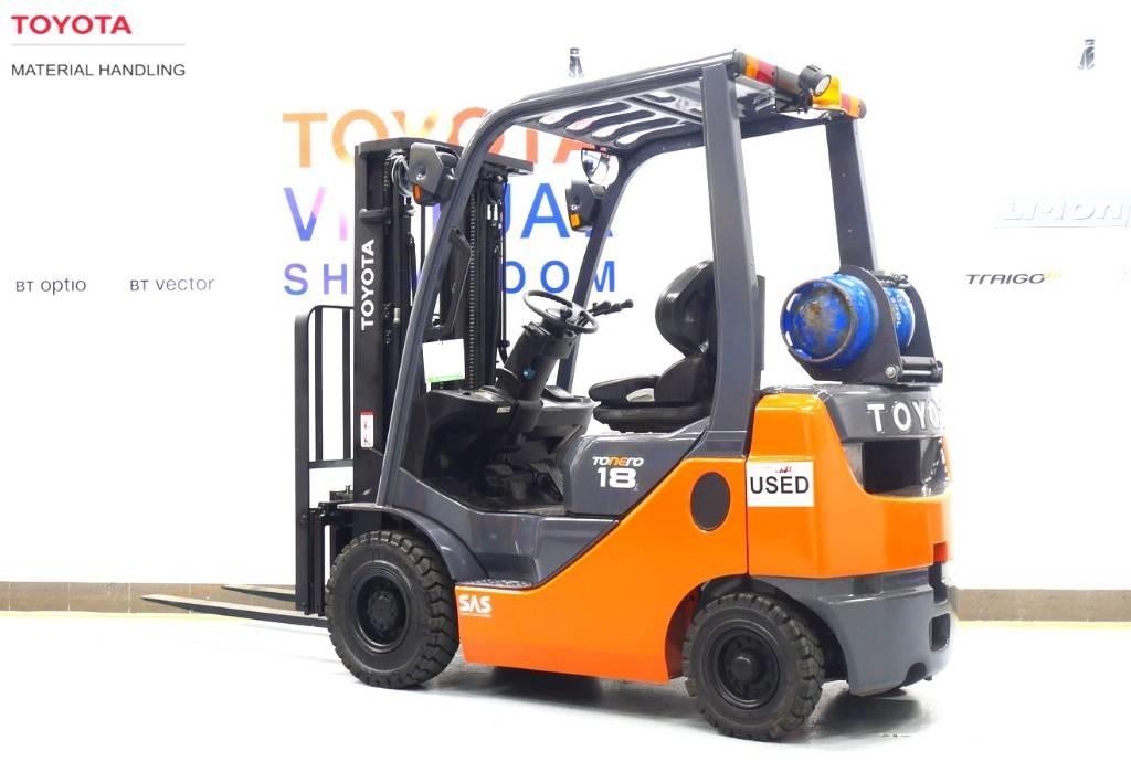 Toyota 02-8FGF18 Газовые погрузчики