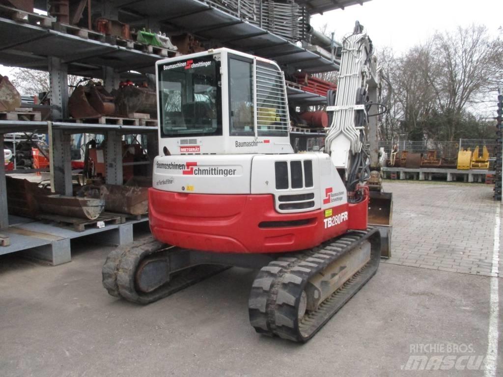 Takeuchi TB 280 FR Малые экскаваторы 7т-12т
