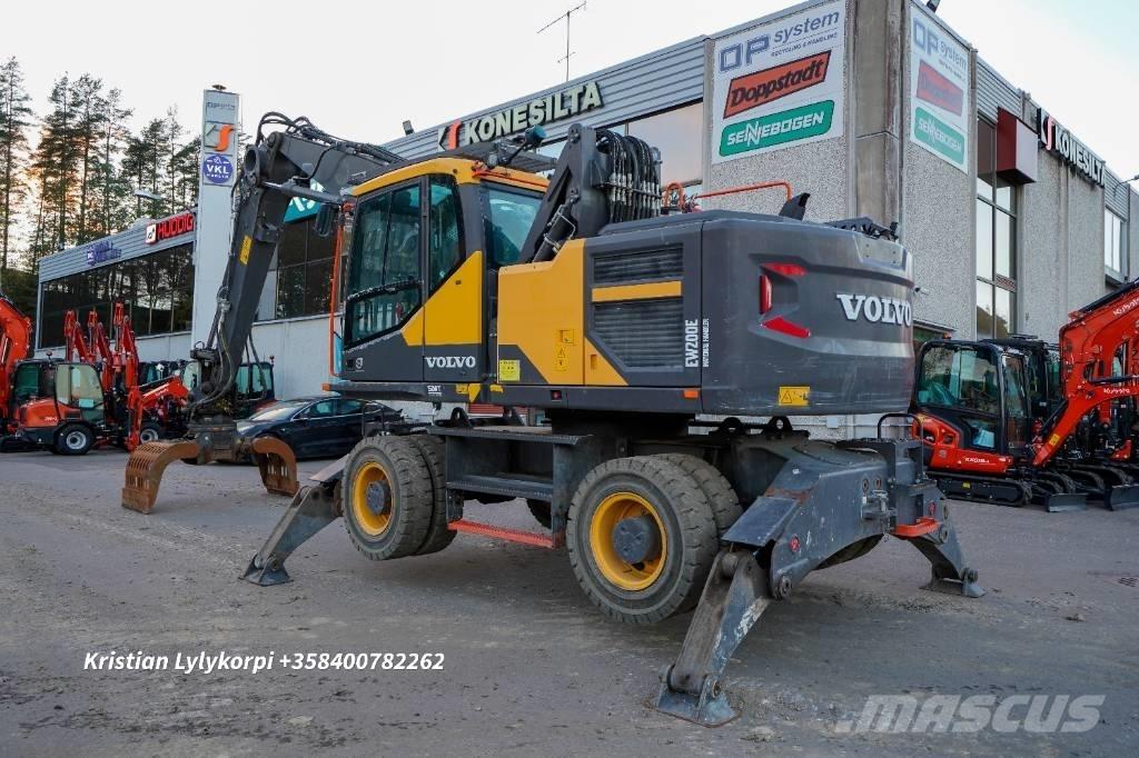 Volvo EW 200 E MH Перегружатели металлолома/промышленные погрузчики