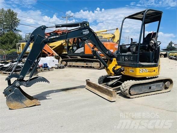 John Deere 27D Мини-экскаваторы