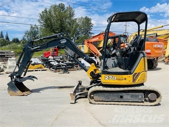 John Deere 27D Мини-экскаваторы