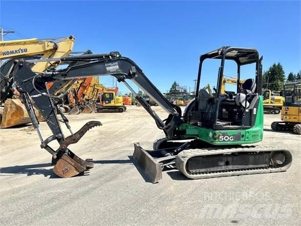 John Deere 50G Мини-экскаваторы