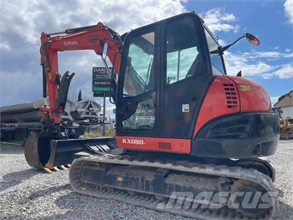 Kubota KX080-4 Гусеничные экскаваторы