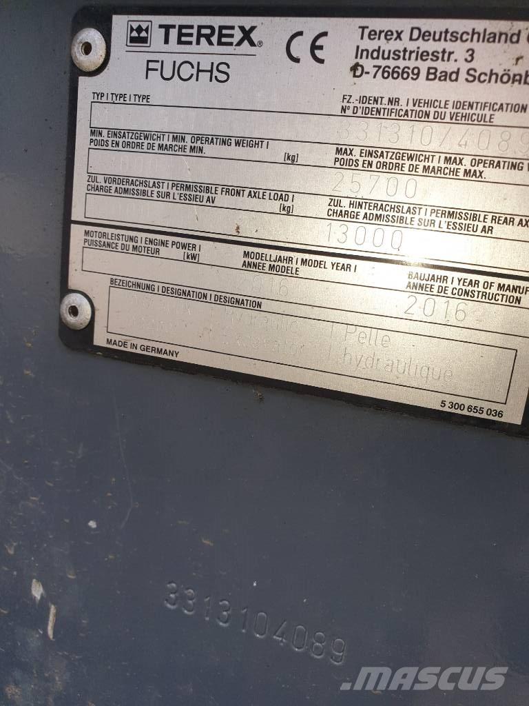 Fuchs MHL 331 Перегружатели металлолома/промышленные погрузчики