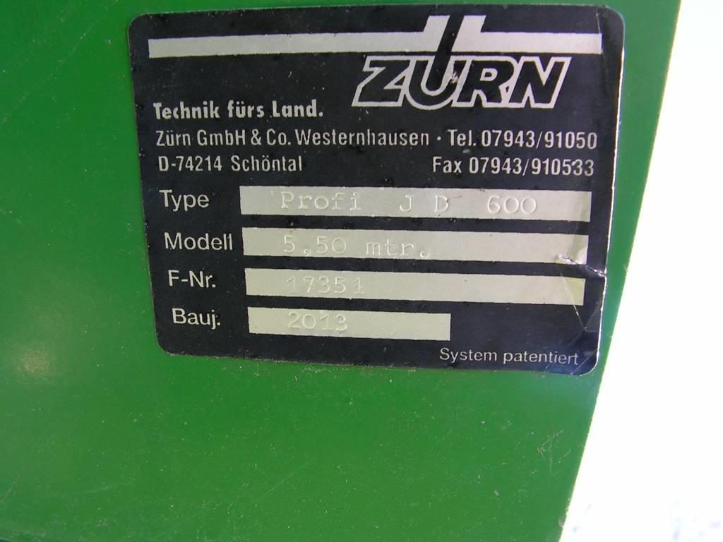Zürn Profi 600 Жатки