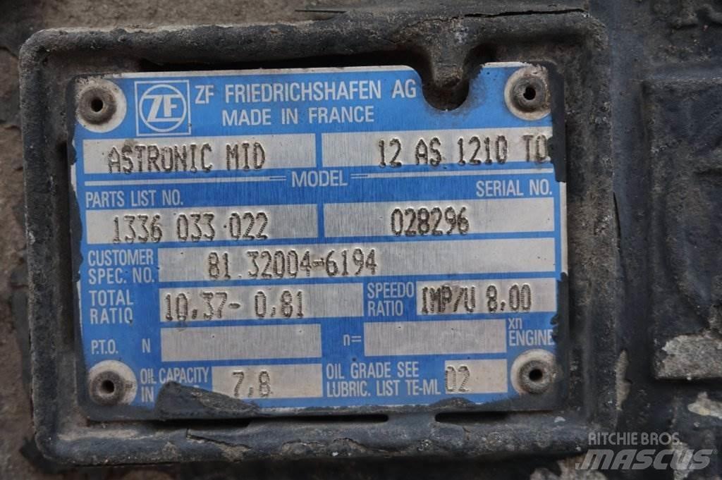 ZF 12AS1210OD TGM Коробки передач
