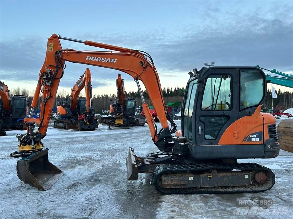 Doosan dx55 Мини-экскаваторы
