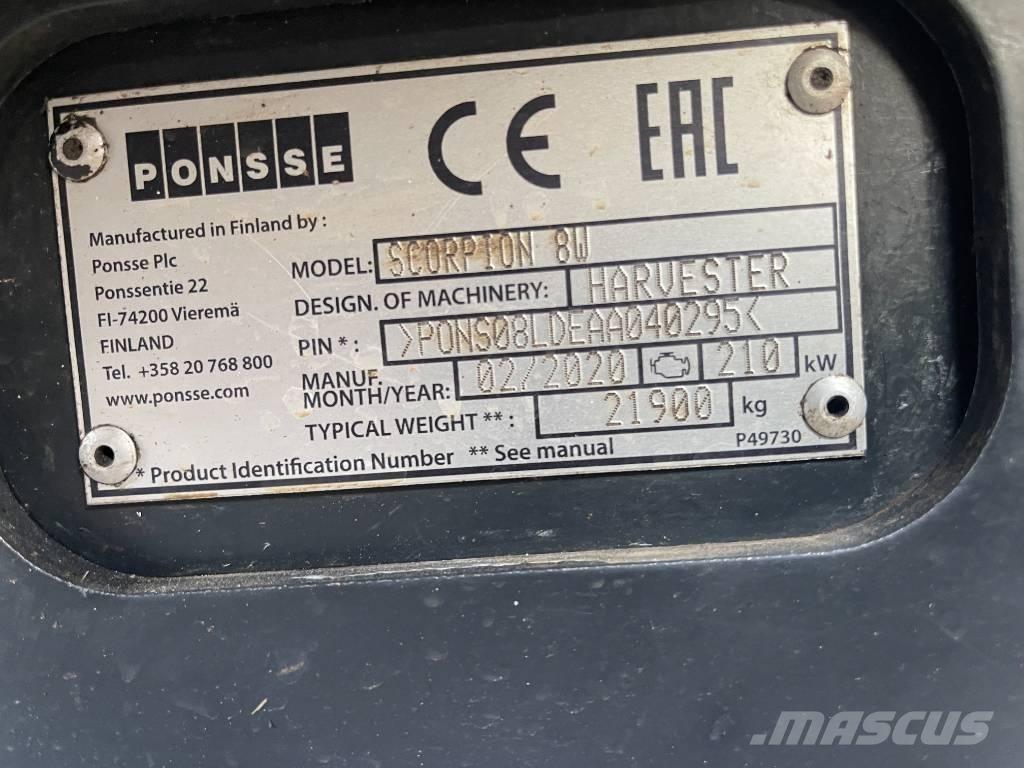 Ponsse Scorpion Харвестеры