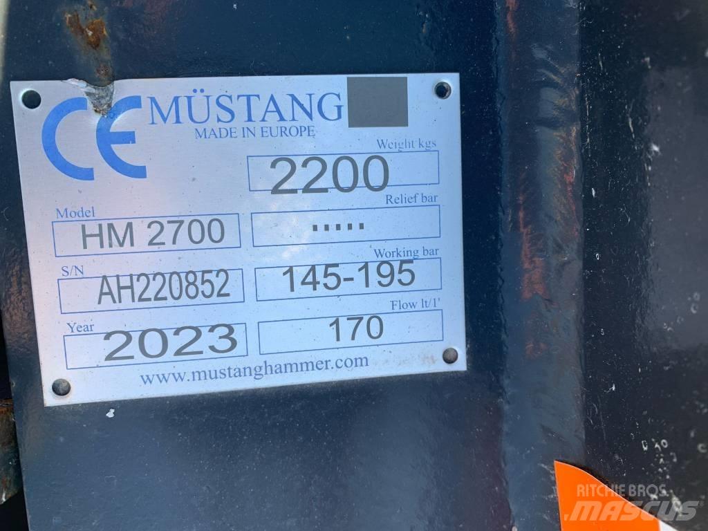 Mustang HM2700 Гидромолоты