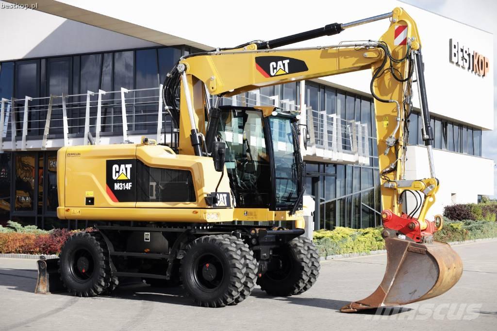 CAT M 314 F Колёсные экскаваторы