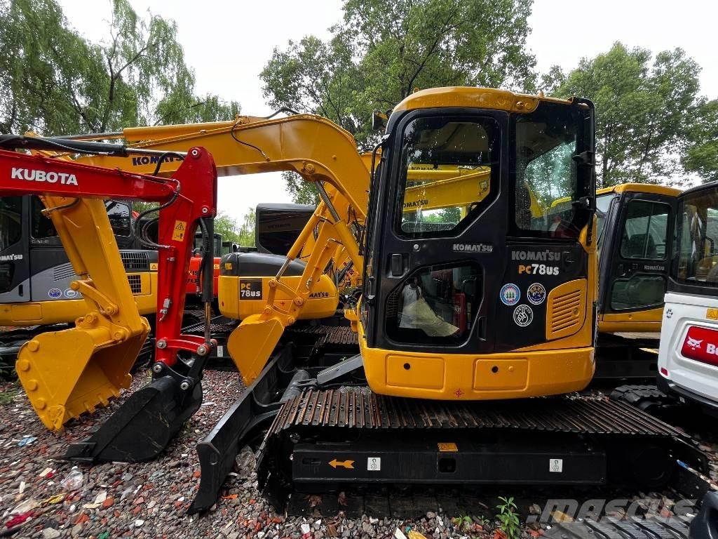 Komatsu PC 78 US Малые экскаваторы 7т-12т