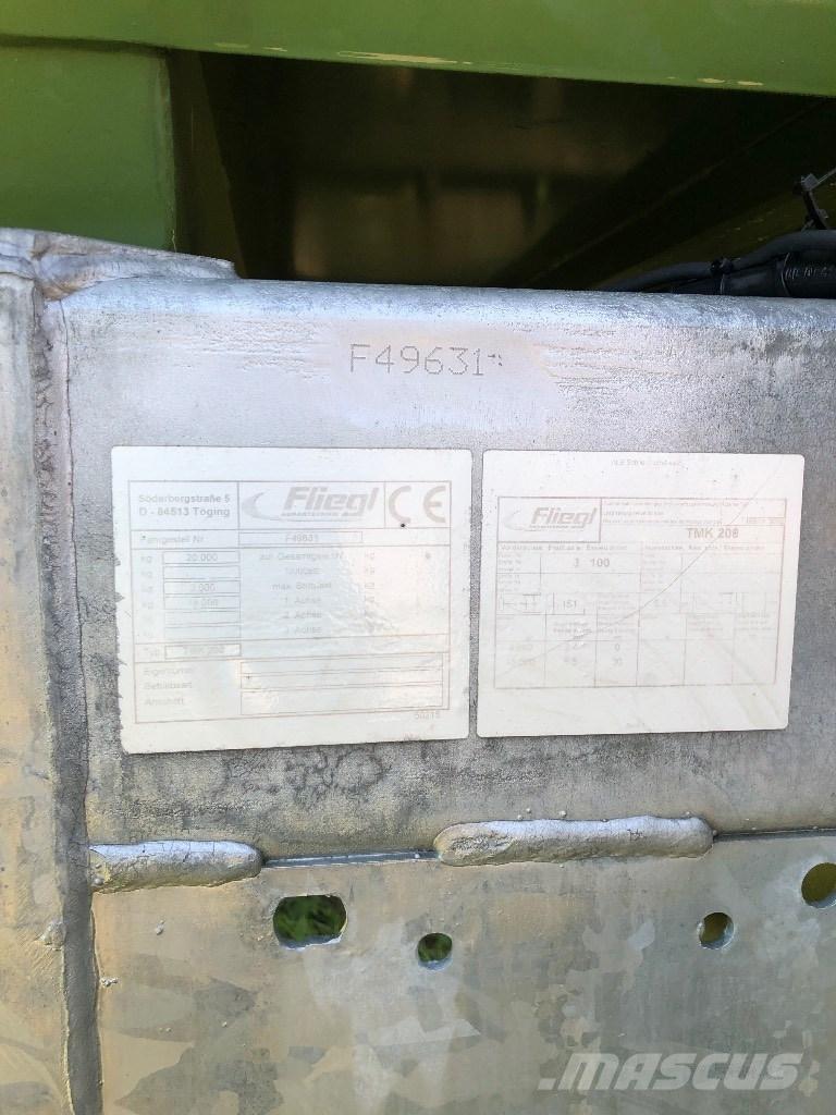 Fliegl TMK 200 Тракторные самосвальные прицепы