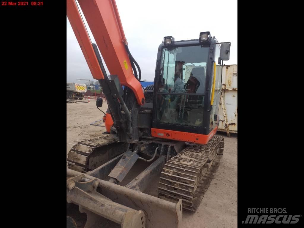 Kubota KX 080-4 Малые экскаваторы 7т-12т