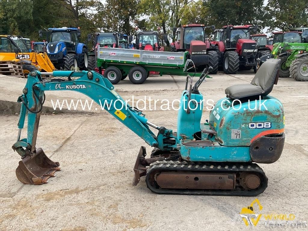 Kubota K 008 Мини-экскаваторы