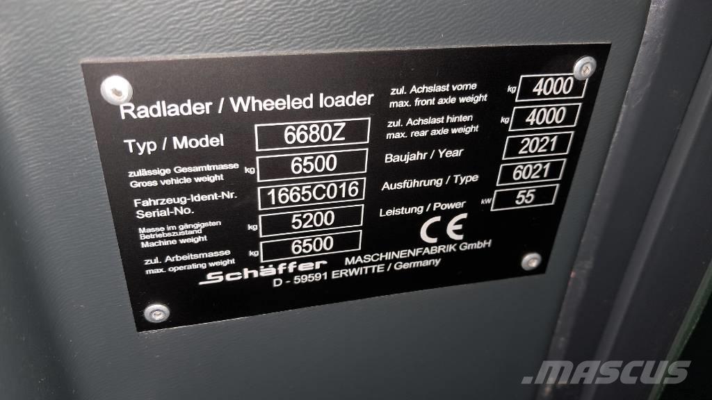 Schäffer 6680 Z Малые погрузчики