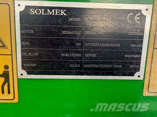 Solmek BM 600 Компоненты строительной техники
