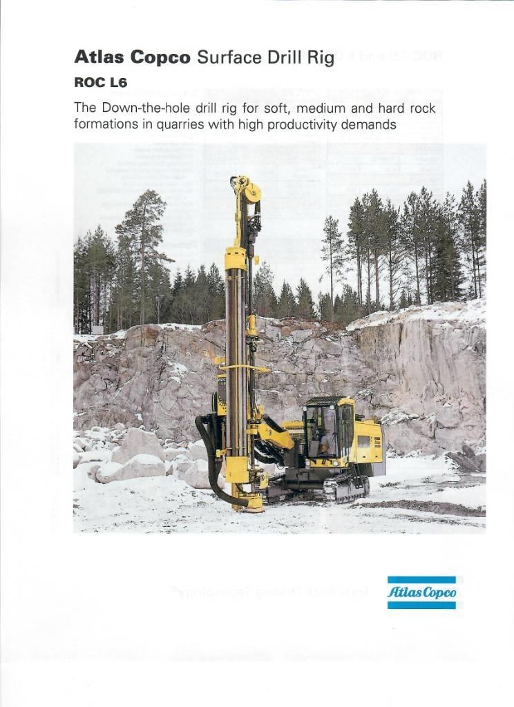 Atlas Copco L6H Буровые вышки