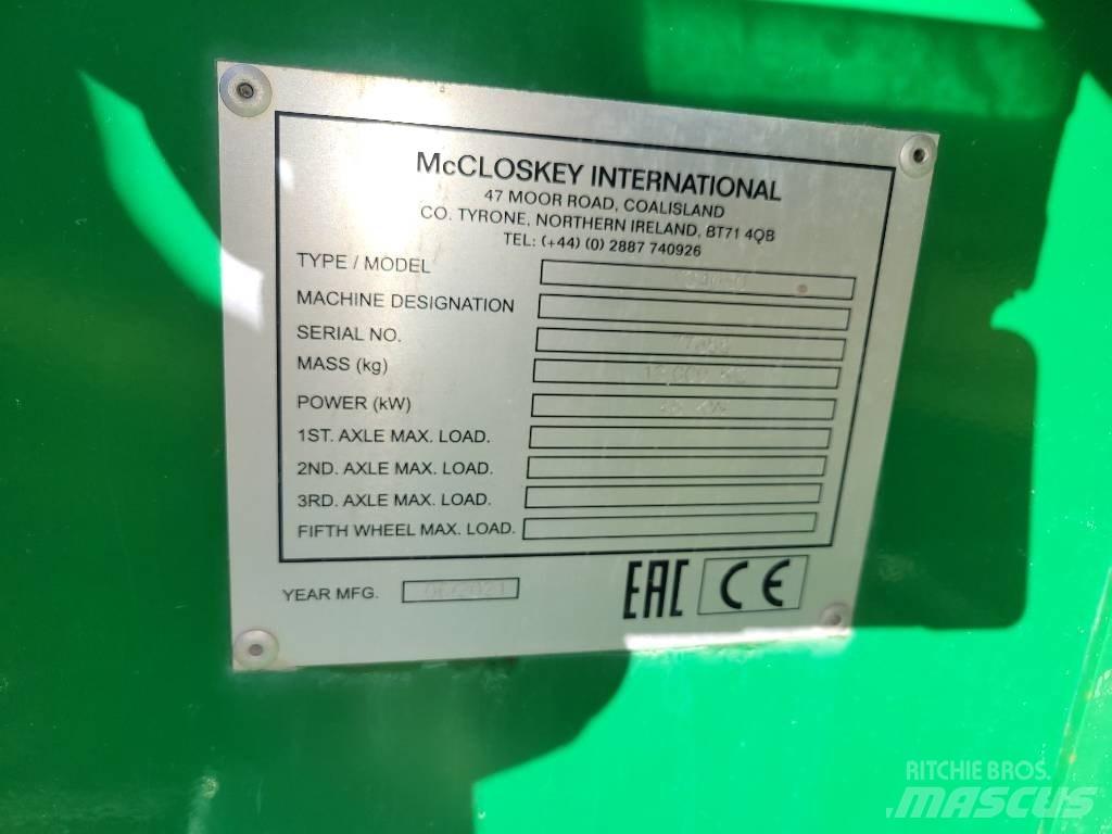 McCloskey TS4080 Конвейеры