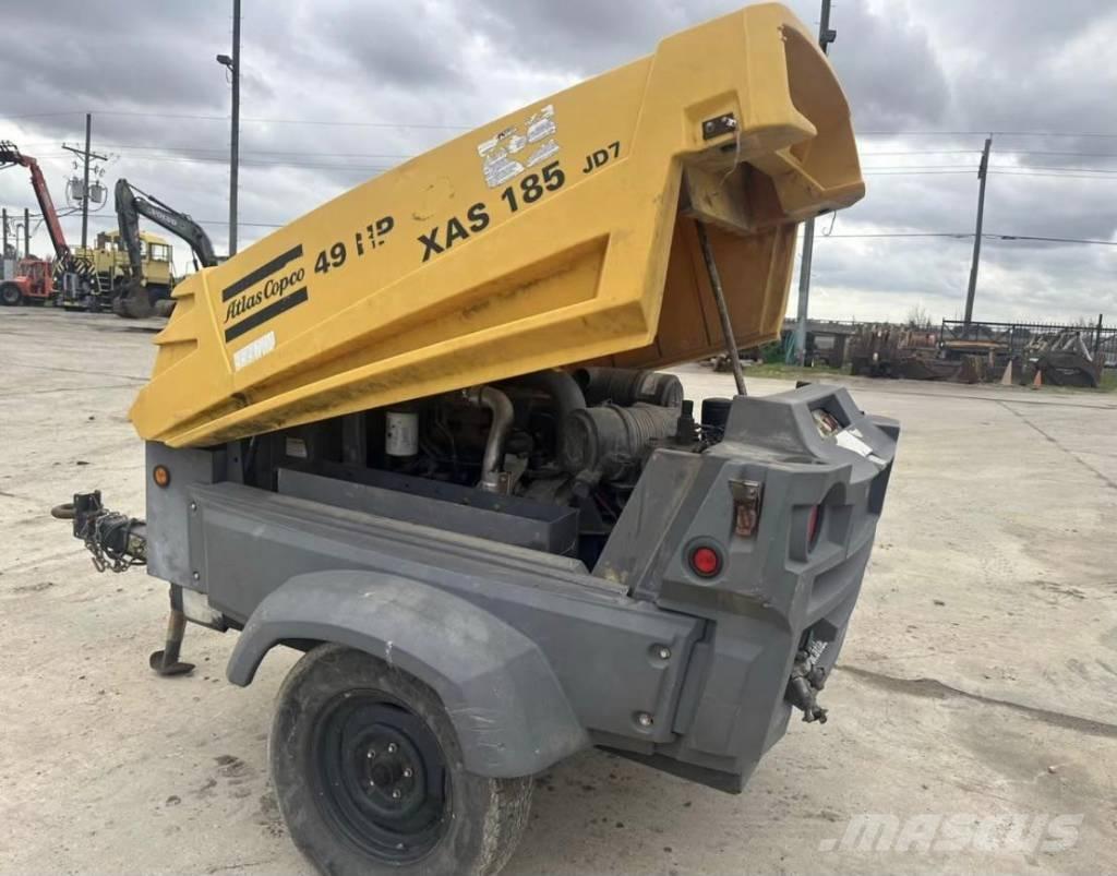Atlas Copco 185 CFM Воздушные компрессоры