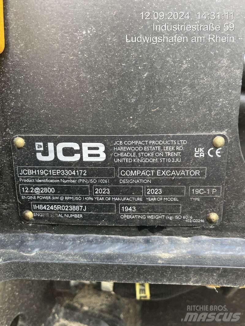 JCB 19C-1 Мини-экскаваторы