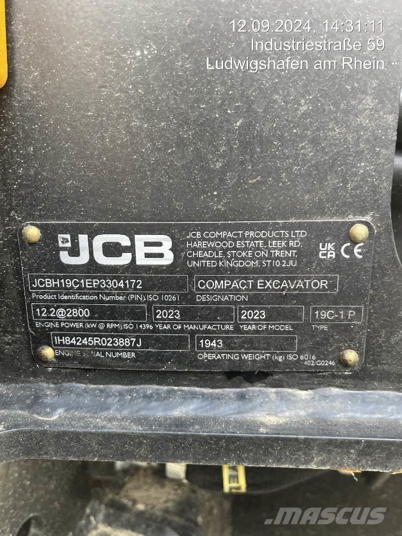JCB 19C-1 Мини-экскаваторы