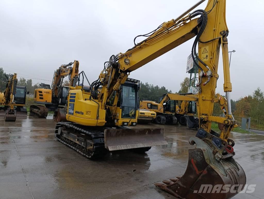 Komatsu PC 138 US-11 Гусеничные экскаваторы