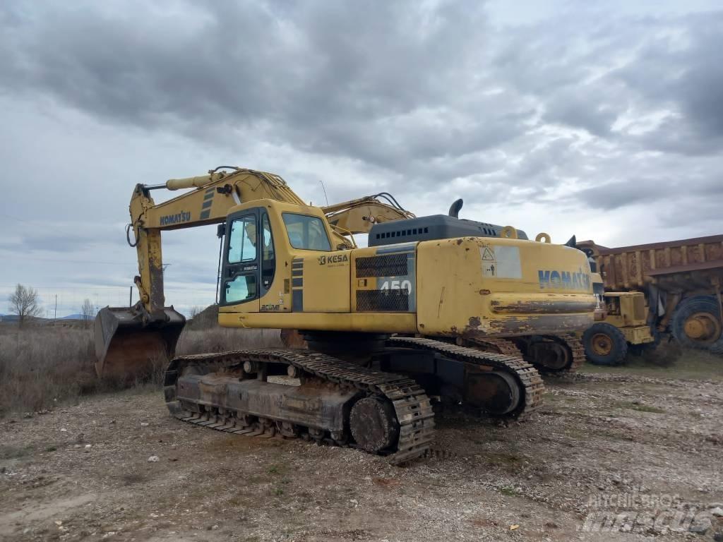 Komatsu PC450LC Гусеничные экскаваторы