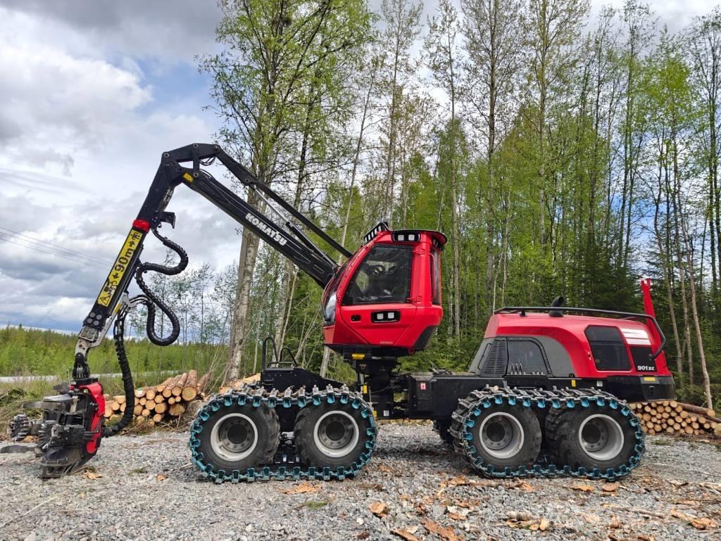 Komatsu 901 XC Харвестеры