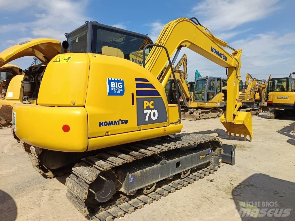 Komatsu PC 70 Гусеничные экскаваторы
