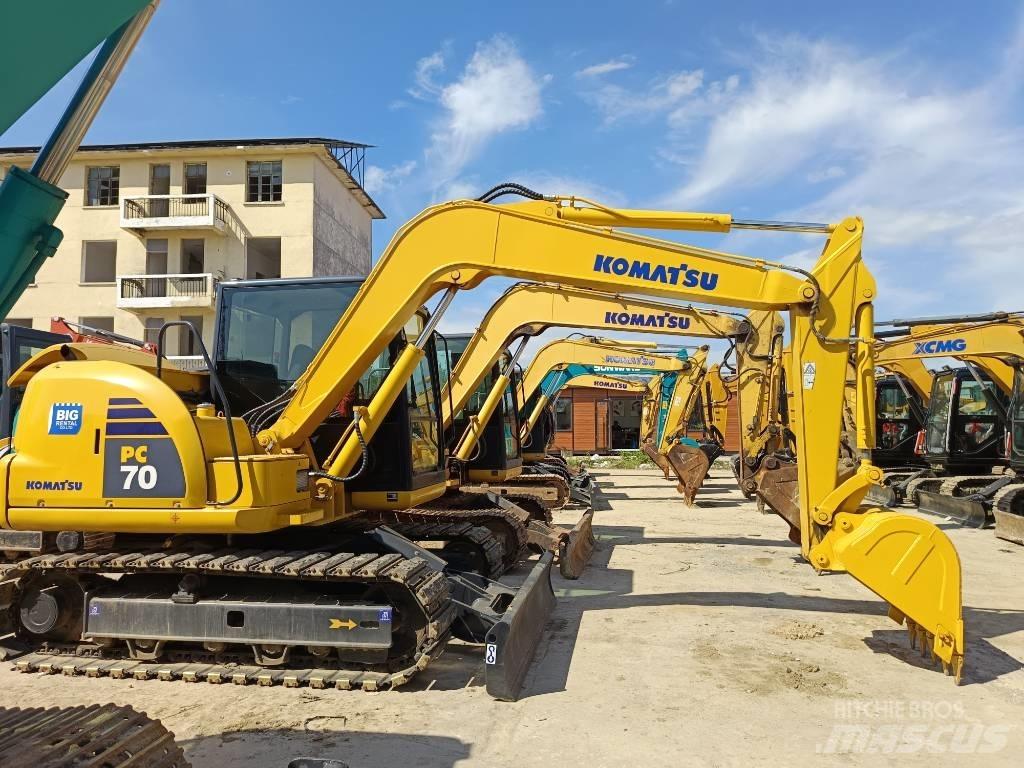 Komatsu PC 70 Гусеничные экскаваторы