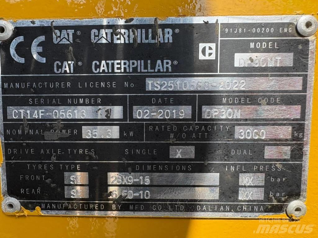 CAT DP30NT Дизельные погрузчики