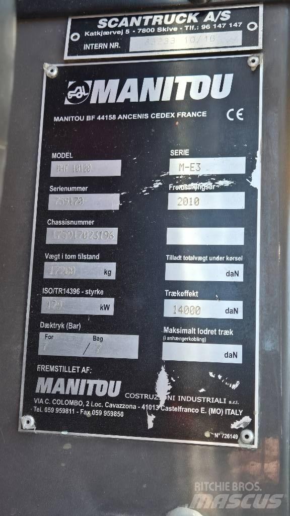 Manitou MHT 10120 Телескопические погрузчики