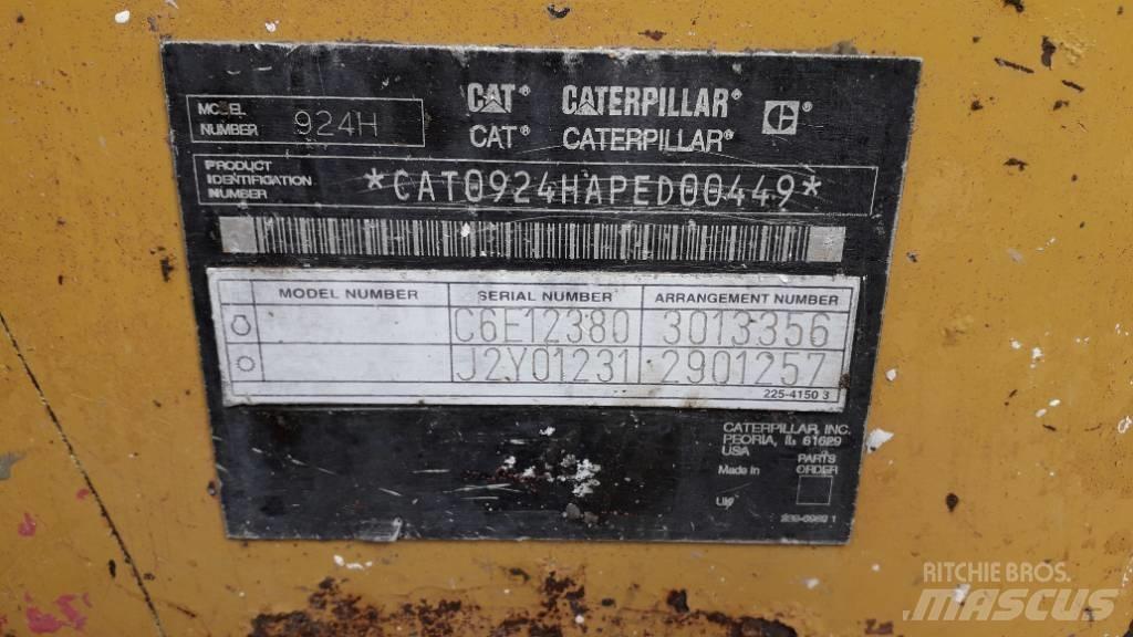 CAT 924 H Фронтальные погрузчики