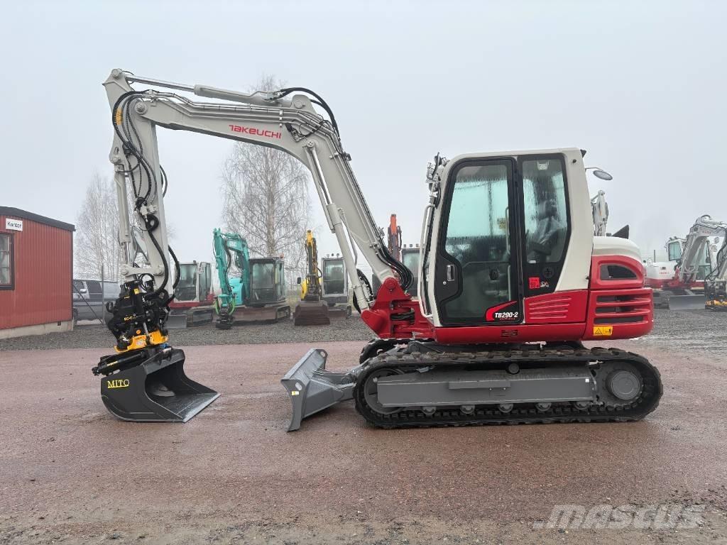 Takeuchi TB290 Малые экскаваторы 7т-12т