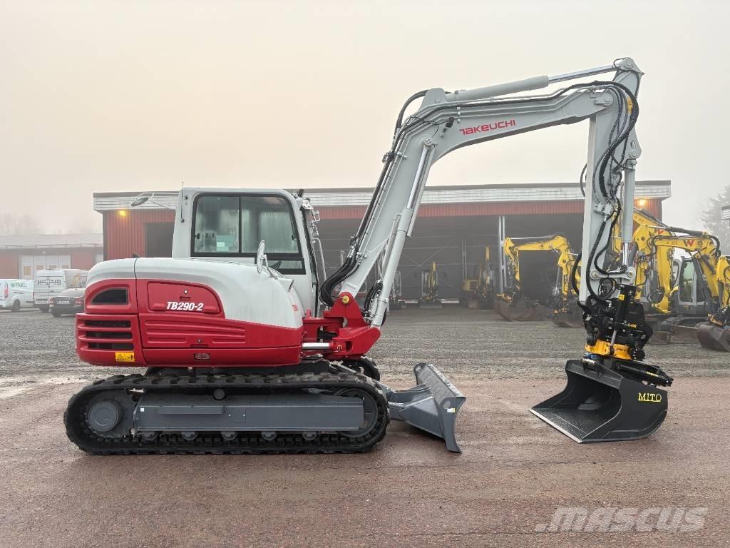 Takeuchi TB290 Малые экскаваторы 7т-12т