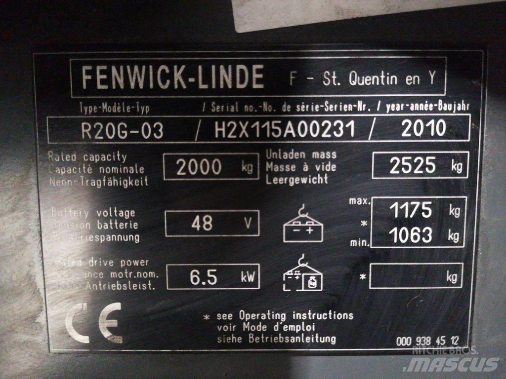 Linde R20G-03 Ричтраки