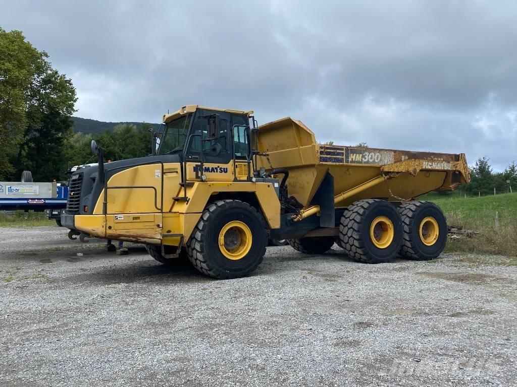 Komatsu HM 300-3 Шарнирно-сочленённые самосвалы