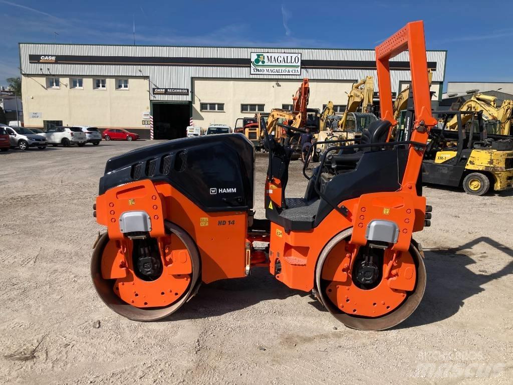 Hamm HD 14 VV Катки тротуарные