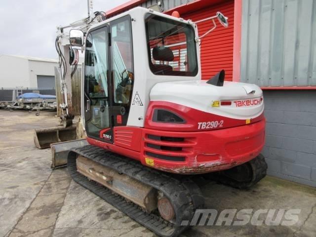 Takeuchi TB 290-2 Малые экскаваторы 7т-12т