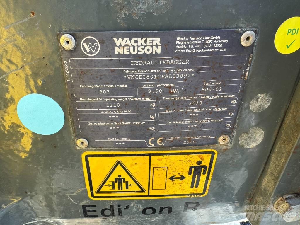 Wacker Neuson 803 Гусеничные экскаваторы