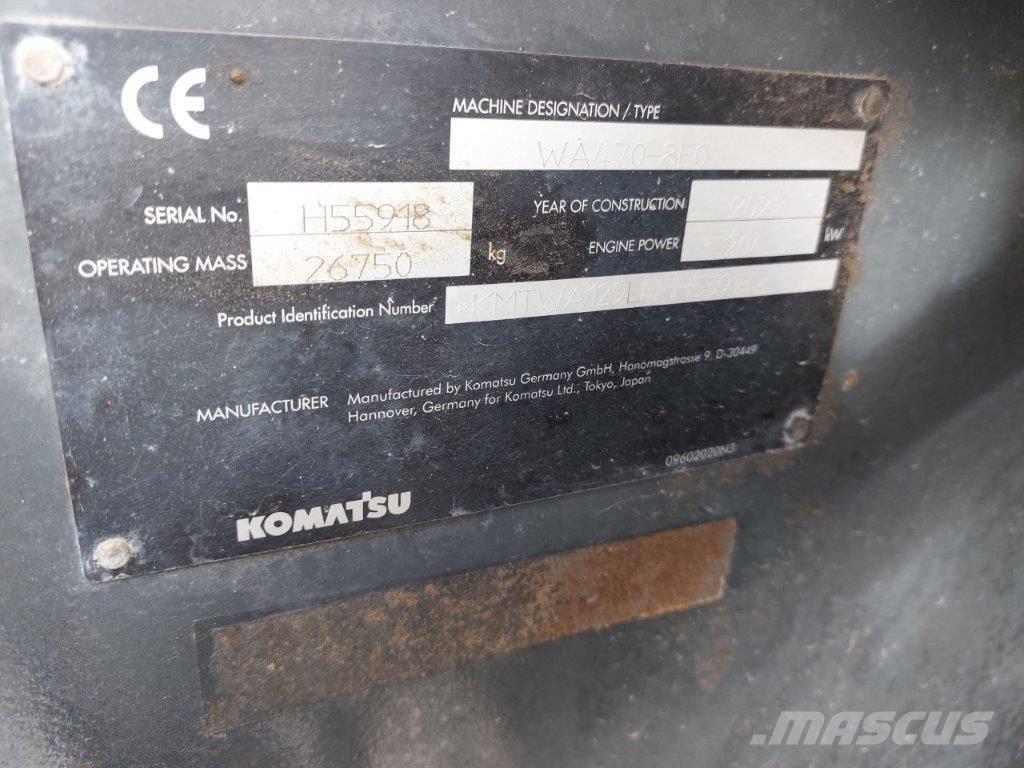 Komatsu WA470-8 Фронтальные погрузчики