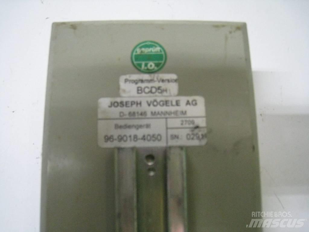 Vögele 1603 Электронные блоки